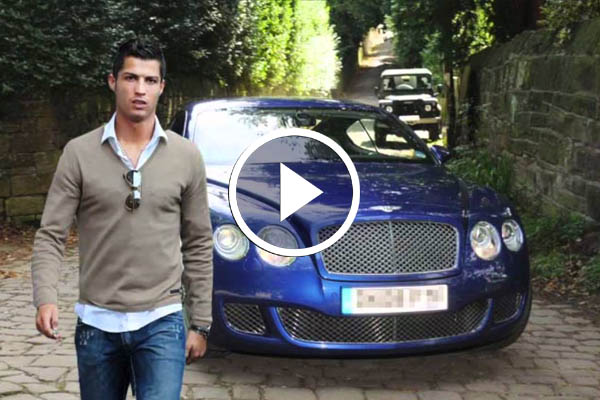 Who has the best cars? Ronaldo, Messi, Ibrahimovic or Balotelli? you decide!