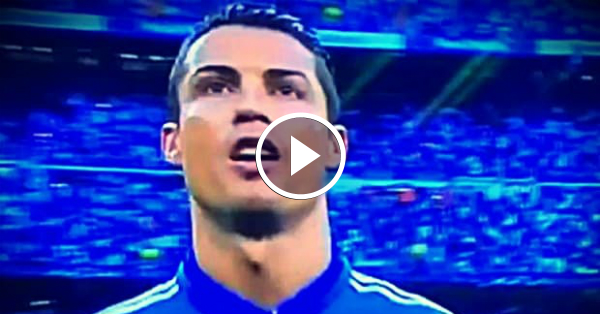 Cristiano Ronaldo sings the Champions League anthem, everyone loves it [Video]
