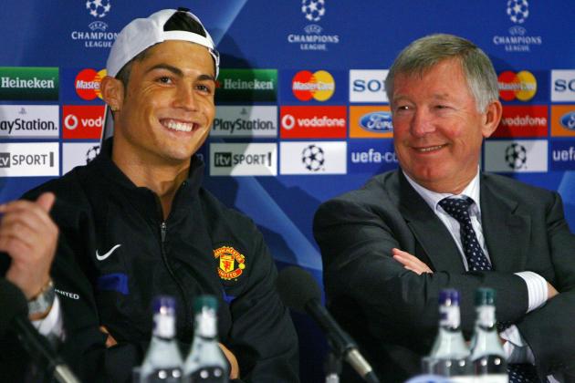 Former Manchester United manager Sir Alex Ferguson has revealed that players used to throw jockstraps at Cristiano Ronaldo while he was looking at himself in the mirror