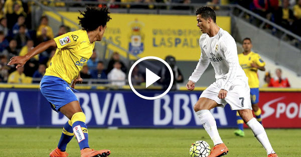 Ronaldo against Las Palmas