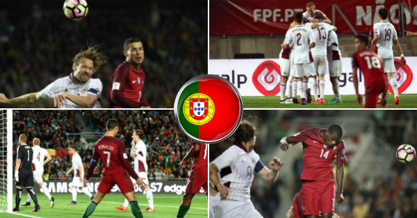 Photo Gallery - Portugal teams best moments of the match against Latvia