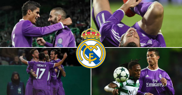 Photo Gallery - Madrid's best caught moments of the match against Sporting Lisbon