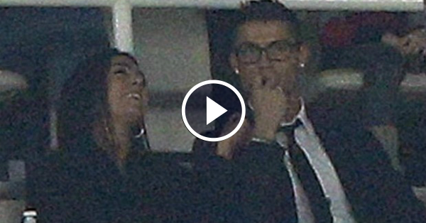 WOW!! Cristiano Ronaldo and Georgina Rodriguez, together at the Bernabeu