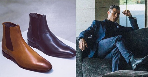 WOW!! Cristiano Ronaldo unveils that he has his own line of CR7 Chelsea boots