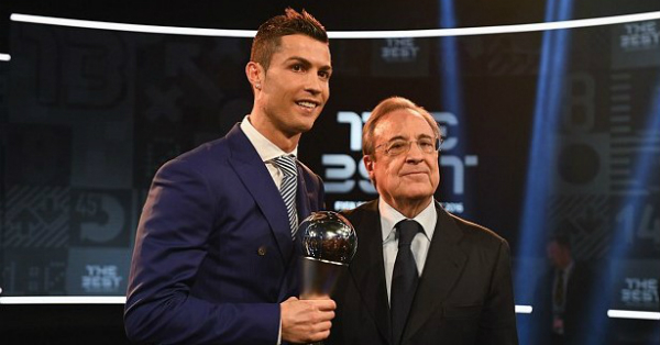 Florentino Perez insists that Real Madrid did not receive an offer from Chinese club for Cristiano Ronaldo