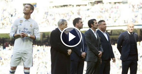Video: Cristiano Ronaldo gets tearful during the special Ballon D'Or message from Kaka and Fabio Cannavaro
